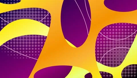 Textured background with different geometric patterns Stock Illustration