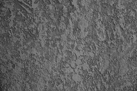 Textured background of dry plaster. Stock Photos