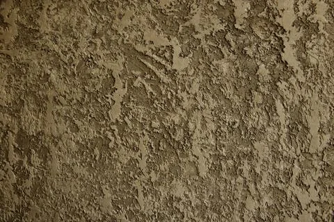 Textured background of dry plaster. Stock Photos