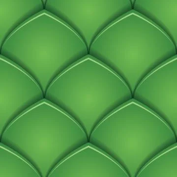 Textured Background With Fish Scale Pattern Stock Illustration