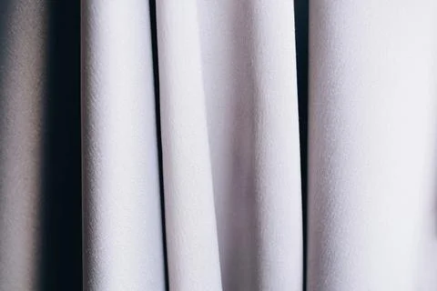 Textured background of gray silk or satin. Stock Photos
