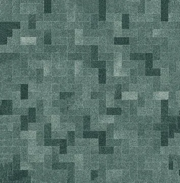 Textured background with irregularly laid out rectangles on a green backgroun Illustrazione stock