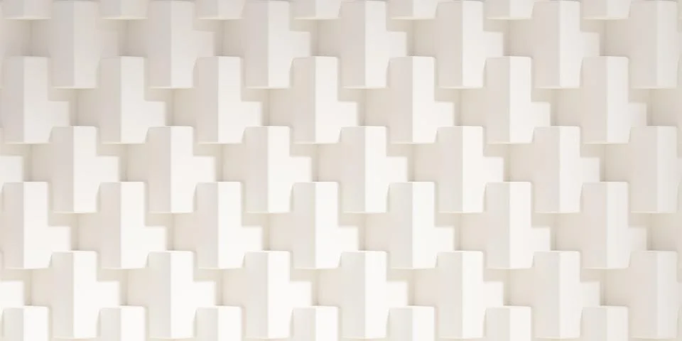 Textured background of minimalist geometric pattern. 3d render Stock Illustration