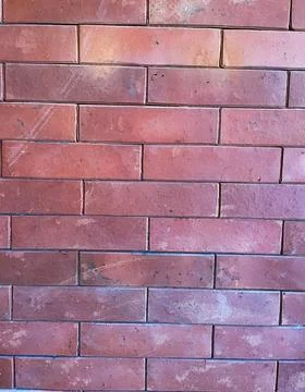 Textured Background of an Old Red Brick Wall with Rustic and Weathered Detail Stock Photos
