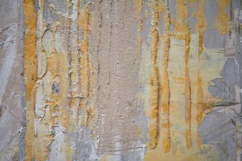 Textured background of paint in cold tone, selective focus Stock Illustration