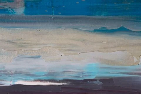Textured background of paint in cold tones, selective focus Stock Illustration