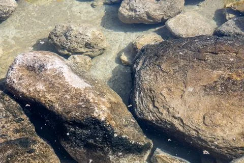 Textured background of the rocks Stock Photos