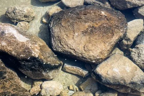 Textured background of the rocks Stock Photos