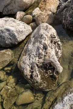 Textured background of the rocks Stock Photos