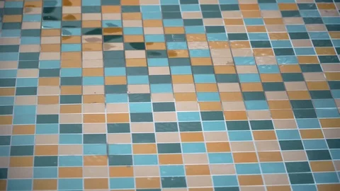 Textured background from various tiles Vidéo 108633418