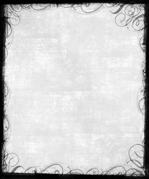 Textured Background with Victorian Frame Stock Photos