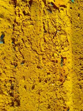 Textured Background of Yellow Polyurethane Foam Remnants From a Sandwich Pa.. Stock Photos