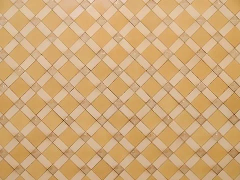 Textured Beige Diagonal Checkered Pattern Background Stock Photos