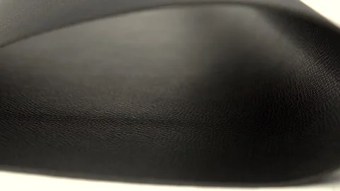 Textured Black Tea Set Base for Elegant Tableware Stock Footage 268112734