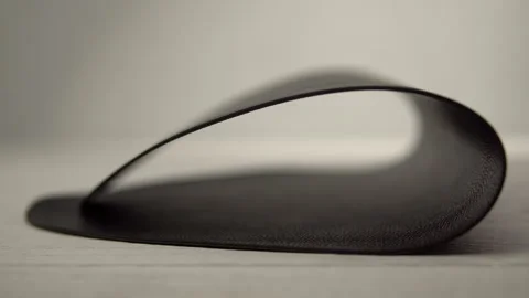 Textured Black Tea Set Base for Elegant Tableware Stock Footage 268115052