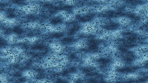 Textured Blue Abstract Pattern Forming Irregular Shapes in Soft Lighting Stock Footage 337888241