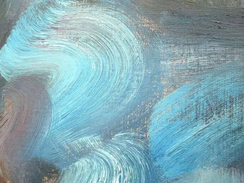 Textured blue painted background Stock Photos