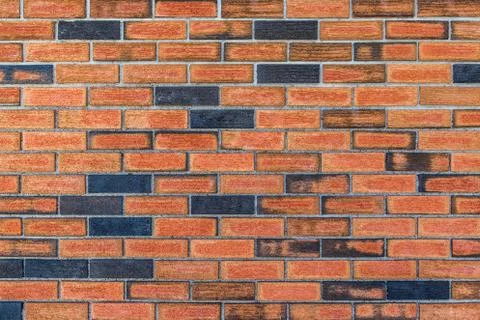 Textured Brick Wall Background Stock Photos