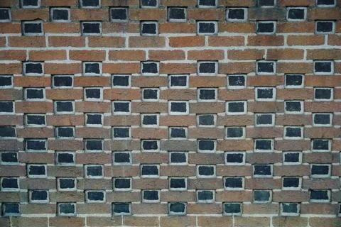 Textured brick wall background Stock-Fotos