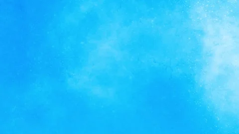 Textured bright blue clouded sky paintings frame 2d animated texture clouds Stock Footage 313822390