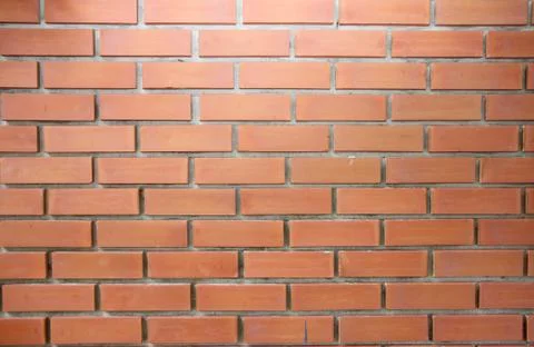 Textured of brown brick wall. Foto stock