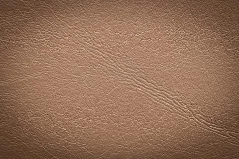 Textured Brown Leather Foto stock