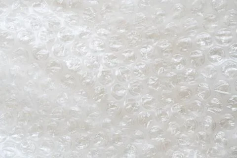 Textured bubble wrap for packaging. Packaging using non-ecological materials. Foto stock