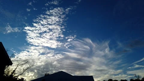 Textured Cloud Sunset 库存影片 150441589