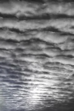 Textured clouds in the night sky Stock Photos