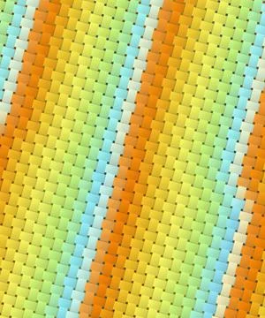 Textured colorful weave pattern background for wallpapers Stock Photos