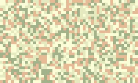 Textured cube pattern with colourful tiles and elegant symmetry. Ideal for .. Stock Illustration