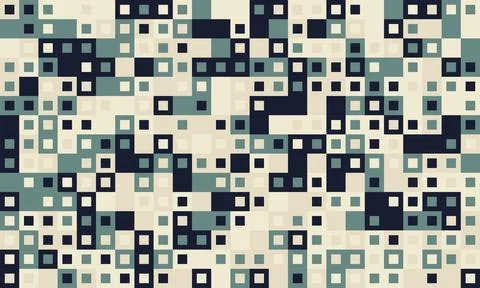 Textured cube pattern with colourful tiles and elegant symmetry. Ideal for .. 스톡 일러스트