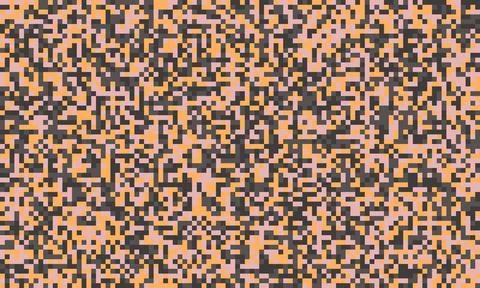 Textured cube pattern with colourful tiles and elegant symmetry. Ideal for .. Illustrazione stock