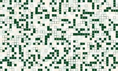 Textured cube pattern with colourful tiles and elegant symmetry. Ideal for .. Illustrazione stock