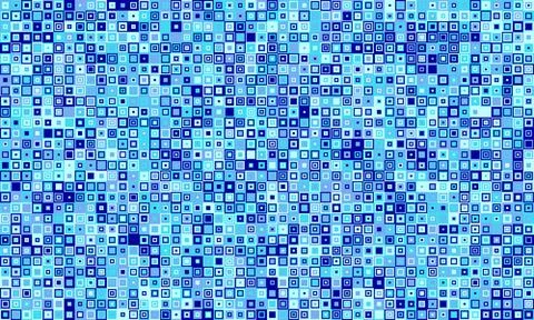 Textured cube pattern with colourful tiles and elegant symmetry. Ideal for .. Illustrazione stock