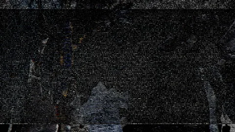 Textured Dark Grunge Background Stock Footage 132055100