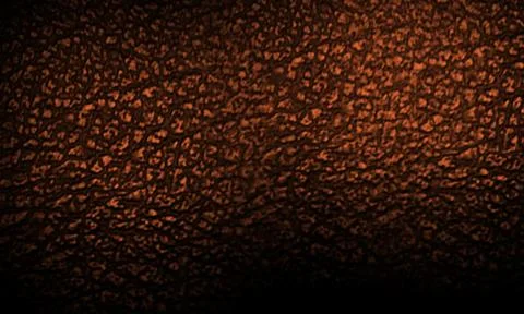 Textured Dark Orange Leather Surface with Shadow image 스톡 일러스트