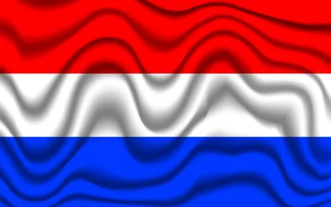 Textured fabric flag background Stock Illustration