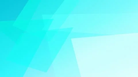 Textured Geometric Polygons Abstract Background in Turquoise Teal Palette F.. Stock Illustration
