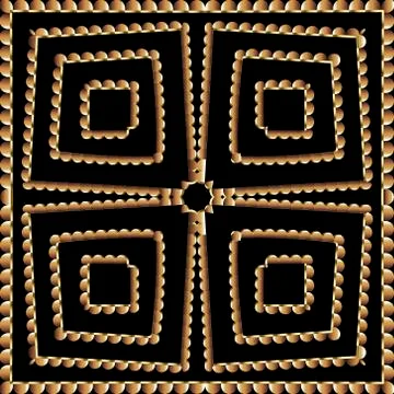 Textured geometric vector seamless pattern. Abstract ornamental tribal backgr Illustrazione stock
