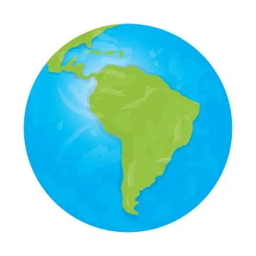 Textured globe illustration Stock Illustration