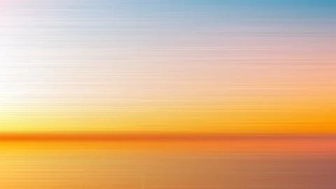 Textured gradient background with horizontal lines blending blue yellow ora.. Stock Illustration