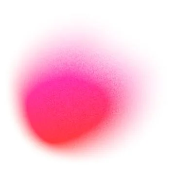 Textured gradient spot from hot pink to red with a noise effect. イラスト素材