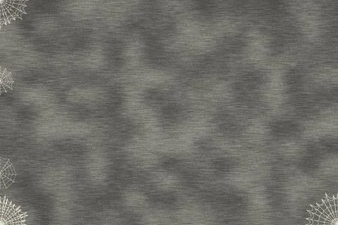 Textured gray metallic background with delicate spider web illustrations in.. Stock Illustration