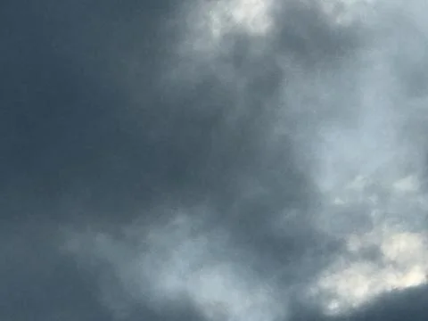 Textured Gray Storm Clouds Overhead Stock Photos