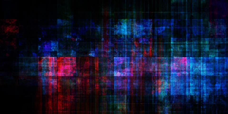 Textured Grunge Technology Background For Creative Projects Stock Illustration
