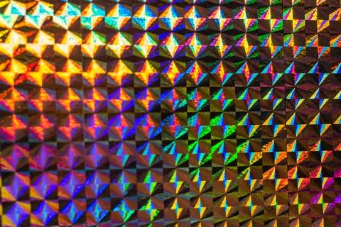 Textured holographic pattern for background Stock Photos
