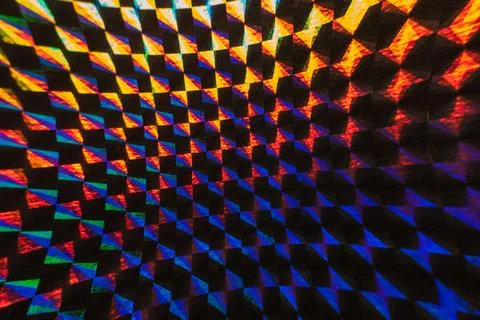 Textured holographic pattern for background Stock Photos