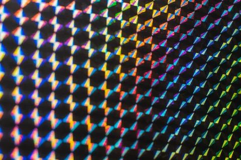 Textured holographic pattern for background Stock Photos