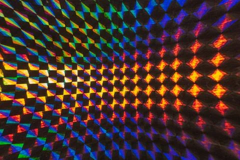 Textured holographic pattern for background Stock Photos